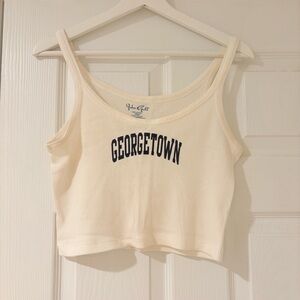 Brandy Melville White Beyonca Tank Top